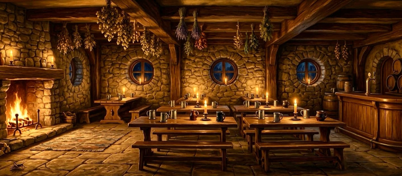 The Green Dragon Inn — The Pub at Hobbiton
