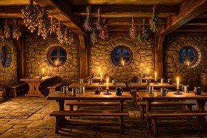 The Green Dragon Inn — The Pub at Hobbiton