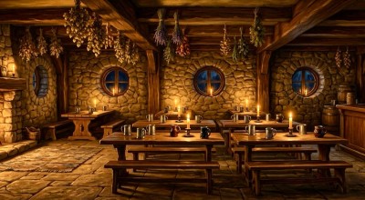 The Green Dragon Inn — The Pub at Hobbiton