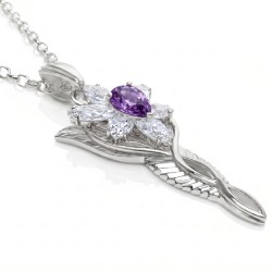Arwen Evenstar Amethyst Necklace 