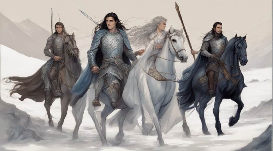 The heroism and sacrifices of Fingolfin, Beren, and Lúthien