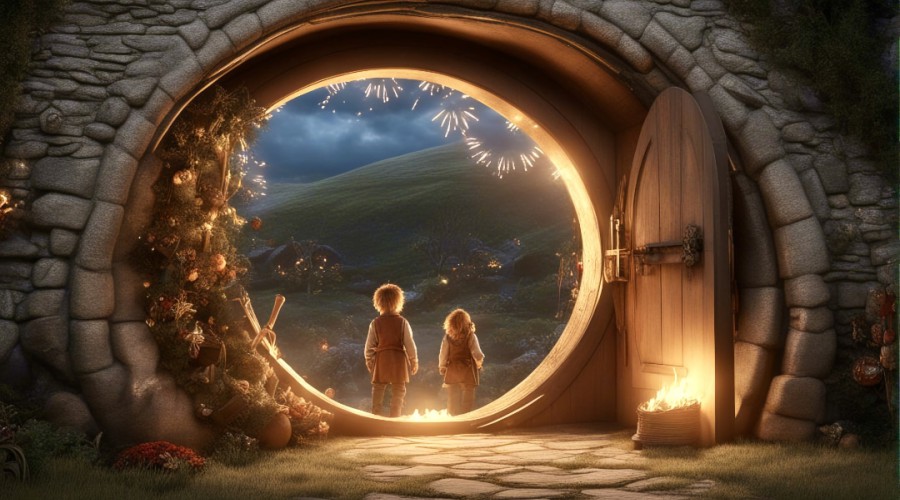 Happy New Year from Middle Earth