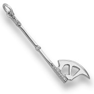 Glóin's Axe — Sterling Silver Fellowship Legacy Pendant