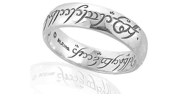 King Ring Lord of The Rings ring 6mm – Lotr Ring – The One Ring to Rule  Them All For Men & Women – Hobbit Stainless Steel Ring of Power – Black 6