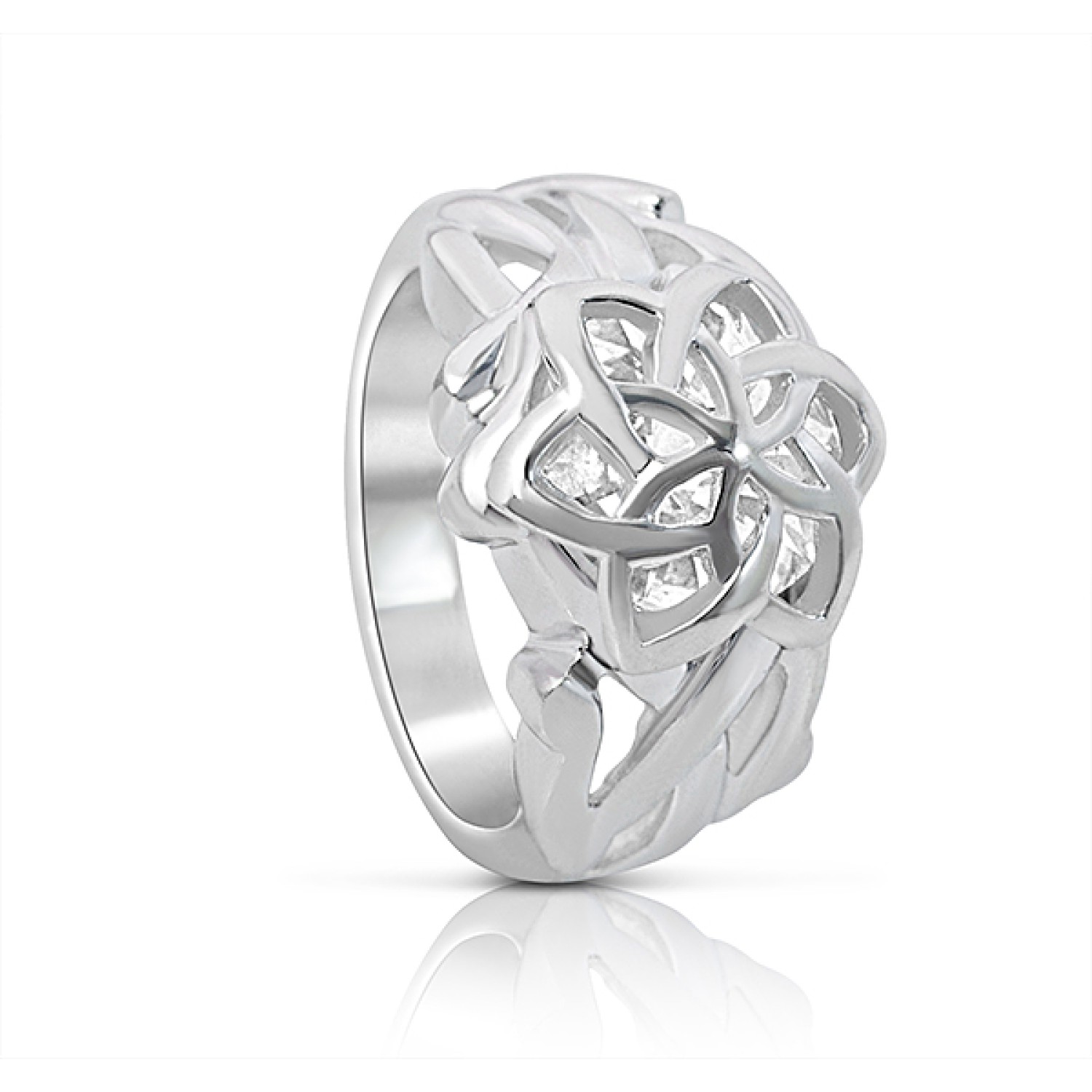 Shop the official Galadriel's Nenya Silver Ring of Adamant from Lord of the Rings. This stunning piece of jewelry is crafted from genuine sterling silver and features a sparkling cubic zirconia stone. Wear it as a symbol of your love for the fantasy world