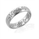 Official One Ring Sterling Silver Replica New Zealand Official Lord of the Rings One Ring replica in solid 925 sterling silver with cast engraved Black Speech inscription, 6mm Comfort Curve profile, made to order in New Zealand, New Line Productions licensed