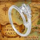Official Hobbit Legolas Arrow Ring - Lord of the Rings Ring Jewellery - Legolas is an Elf who was part of the Fellowship of the Ring in the Third Age. He is the son of the Elvenking Thranduil of Mirkwood, a Prince of the W