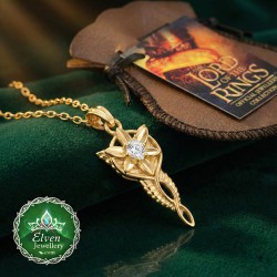 The Evenstar Pendant — Miniature 9ct Gold Edition