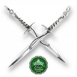 The Sting Pendant — Official Sterling Silver Elven Blade