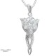 Arwen Evenstar Necklace Pendant - Lord of the Rings Ring Jewellery - The Arwen Evenstar features in the Lord of the Rings Trilogy and is given by Arwen to Aragon as a symbol of her eternal love for him. The original Tol