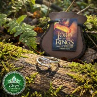 The Legolas Arrow Ring — Official Sterling Silver, Elven Precision on Your Finger