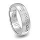Official Hobbit My Precious Ring in solid 925 sterling silver, My Precious engraved outside, Official Hobbit logo inside, 6mm comfort-fit band, New Line Productions licensed, made in New Zealand