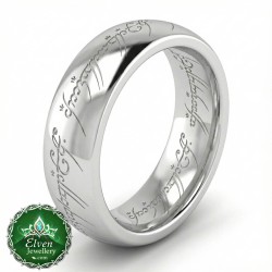 The One Ring: Sterling Silver Precision Engraved Edition