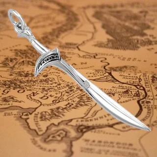 telegram Schaken Afkorting Orcrist, the Silver Sword of Thorin Oakenshield in Lord of the Rings |  Shipped Free from Middle Earth - Official LOTR Jewellery