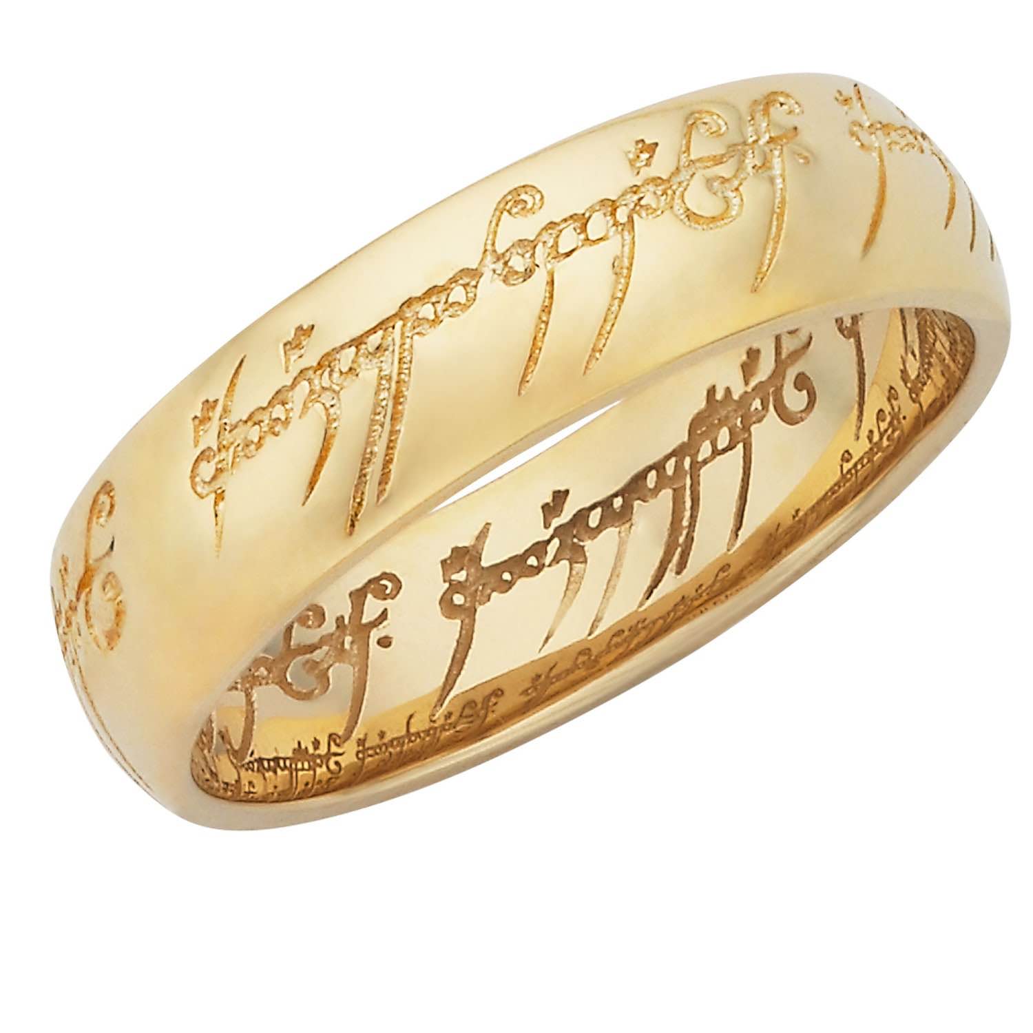 The mystic of the One Ring shall never diminish as we move from one generation of hobbits to the next. As a popular wedding band we have shipped the One Ring replica to LoTR Fans, since the birth of the trilogy,  from our location under the shadow of Mt D