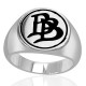 Get your own piece of Middle-earth with our hobbit-crafted Bilbo Baggins BB Signet Ring in sterling silver, complete with a leather pouch and authenticity card